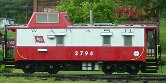 Wabash C-18 Caboose Decals