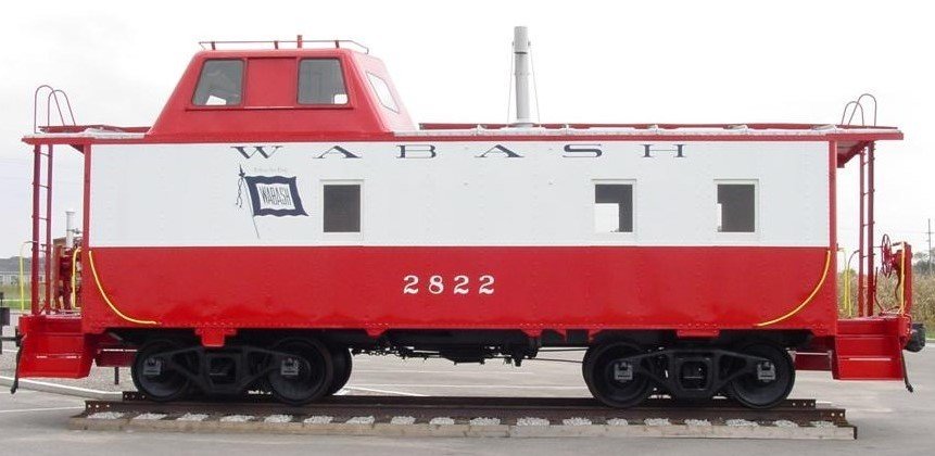 Wabash C-18 Caboose Decals