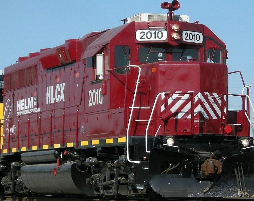 Helm Environmental Services Demo Locomotive Decal Set