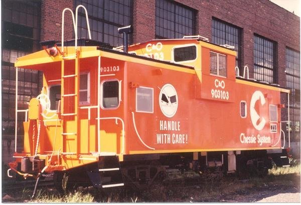 Chessie System Handle with Care Caboose Decals