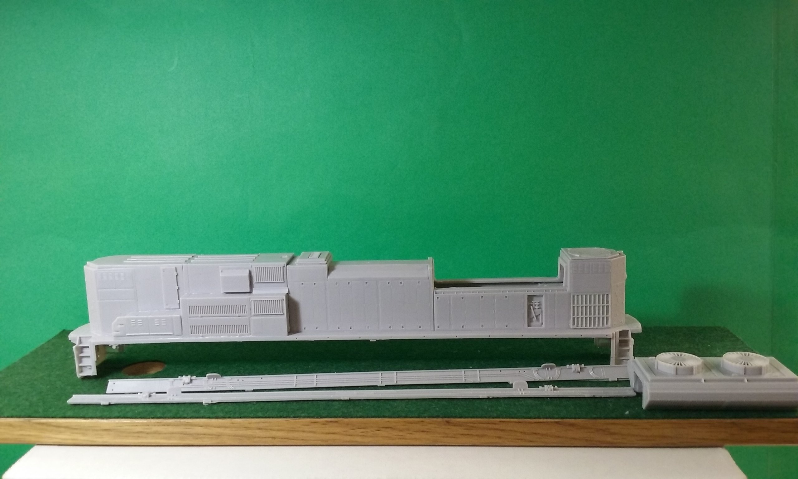 HO Scale SD70 ACE B Unit, HO Scale Trains, by Pacific Northwest Resin
