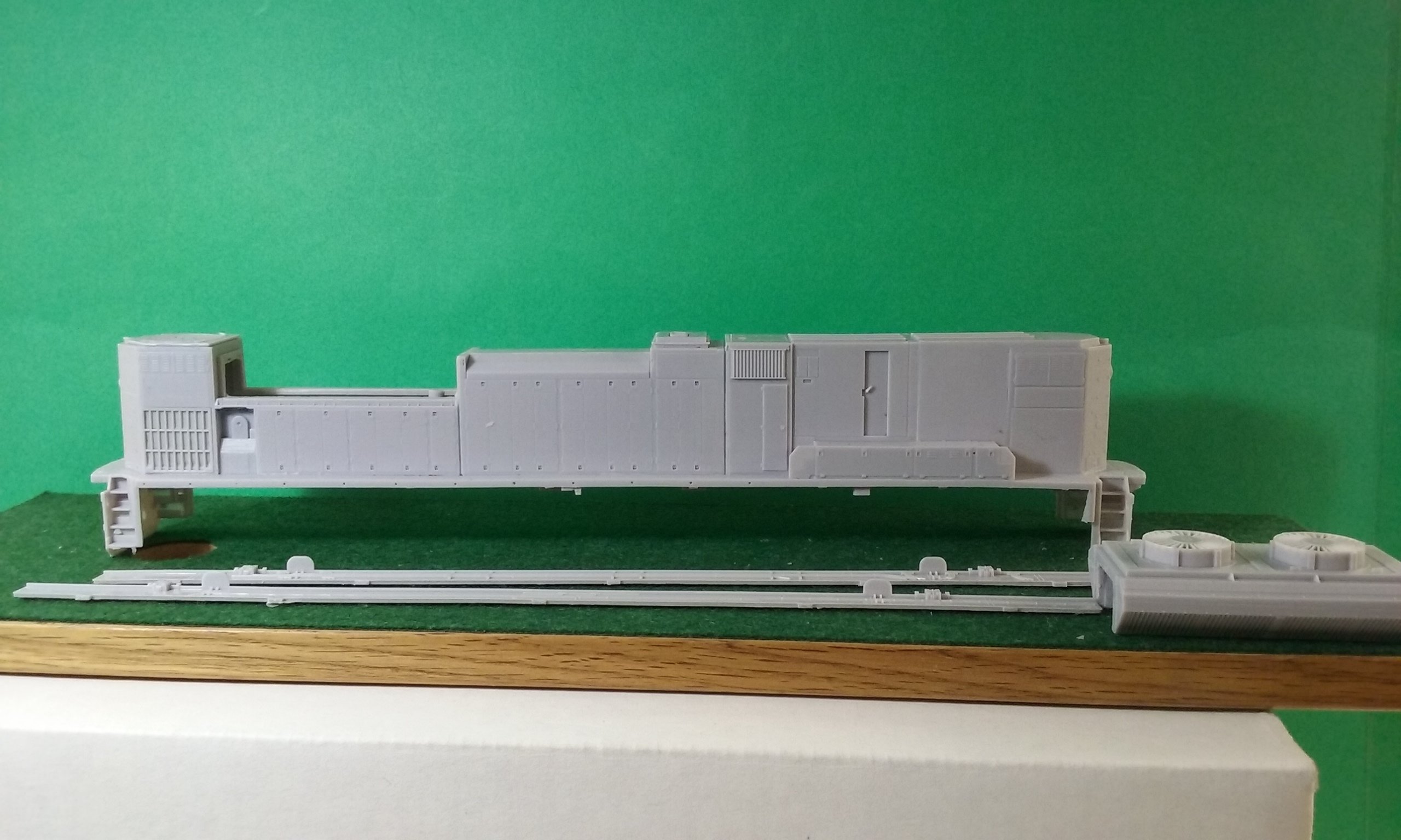 HO Scale SD70 ACE B Unit, HO Scale Trains, by Pacific Northwest Resin