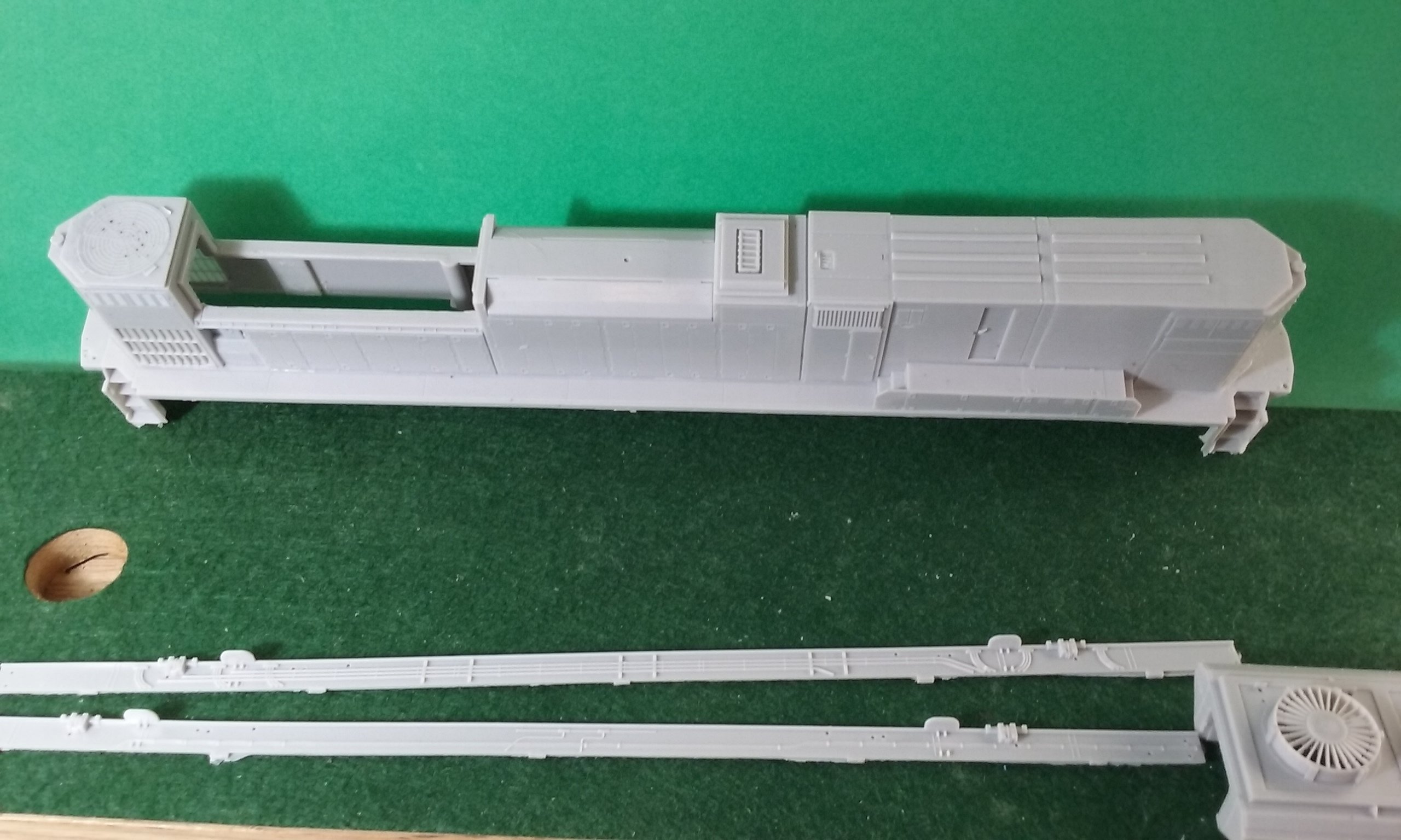 HO Scale SD70 ACE B Unit, HO Scale Trains, by Pacific Northwest Resin