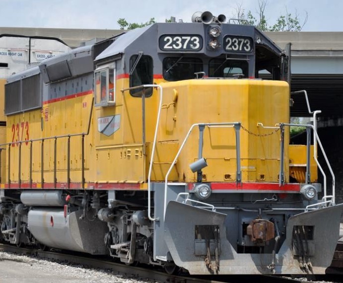 Ann Arbor Railroad - Yellow & Gray Locomotive Decals