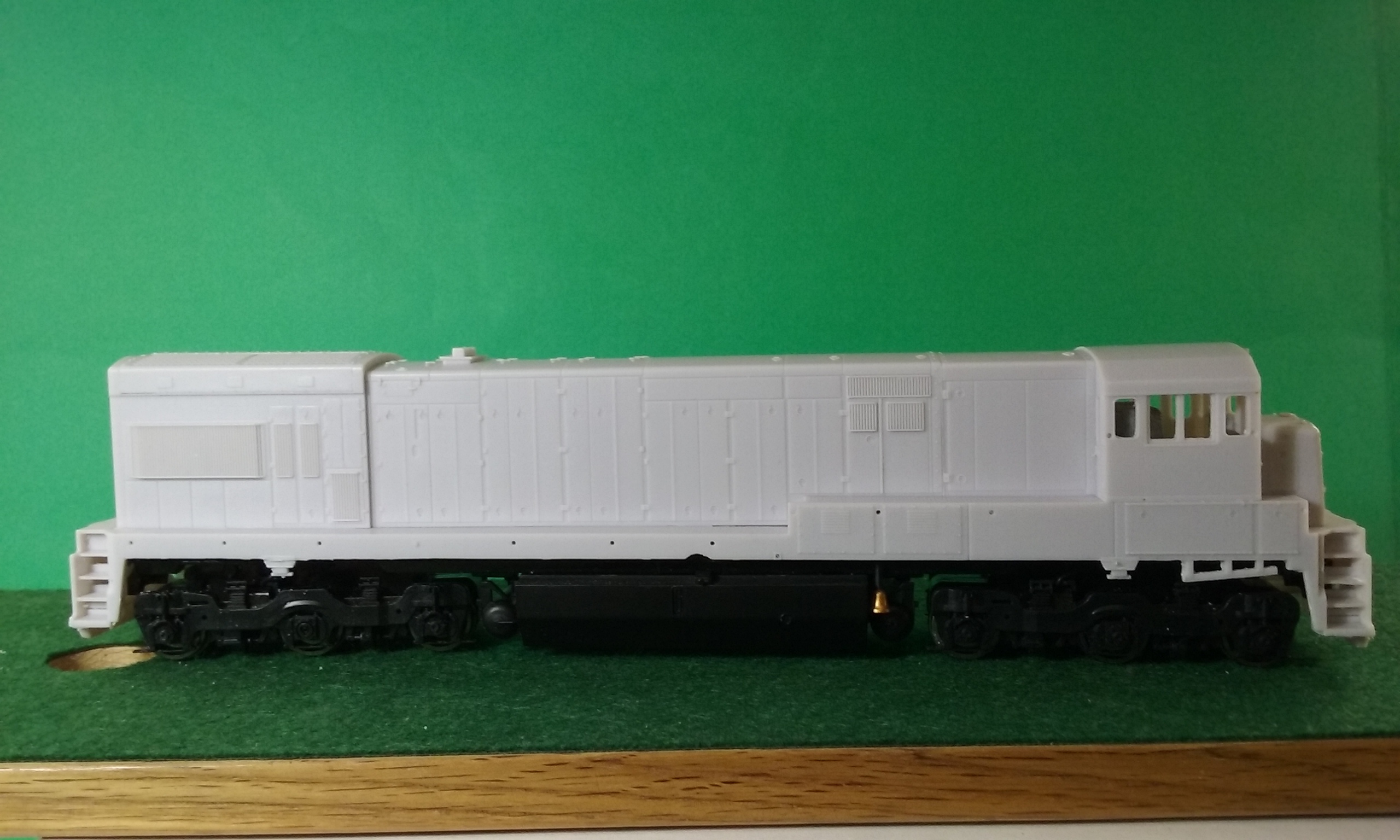 HO Scale ATSF, BN U23 C Engine Shell, HO Scale Trains, by Pacific Northwest Resin HO229
