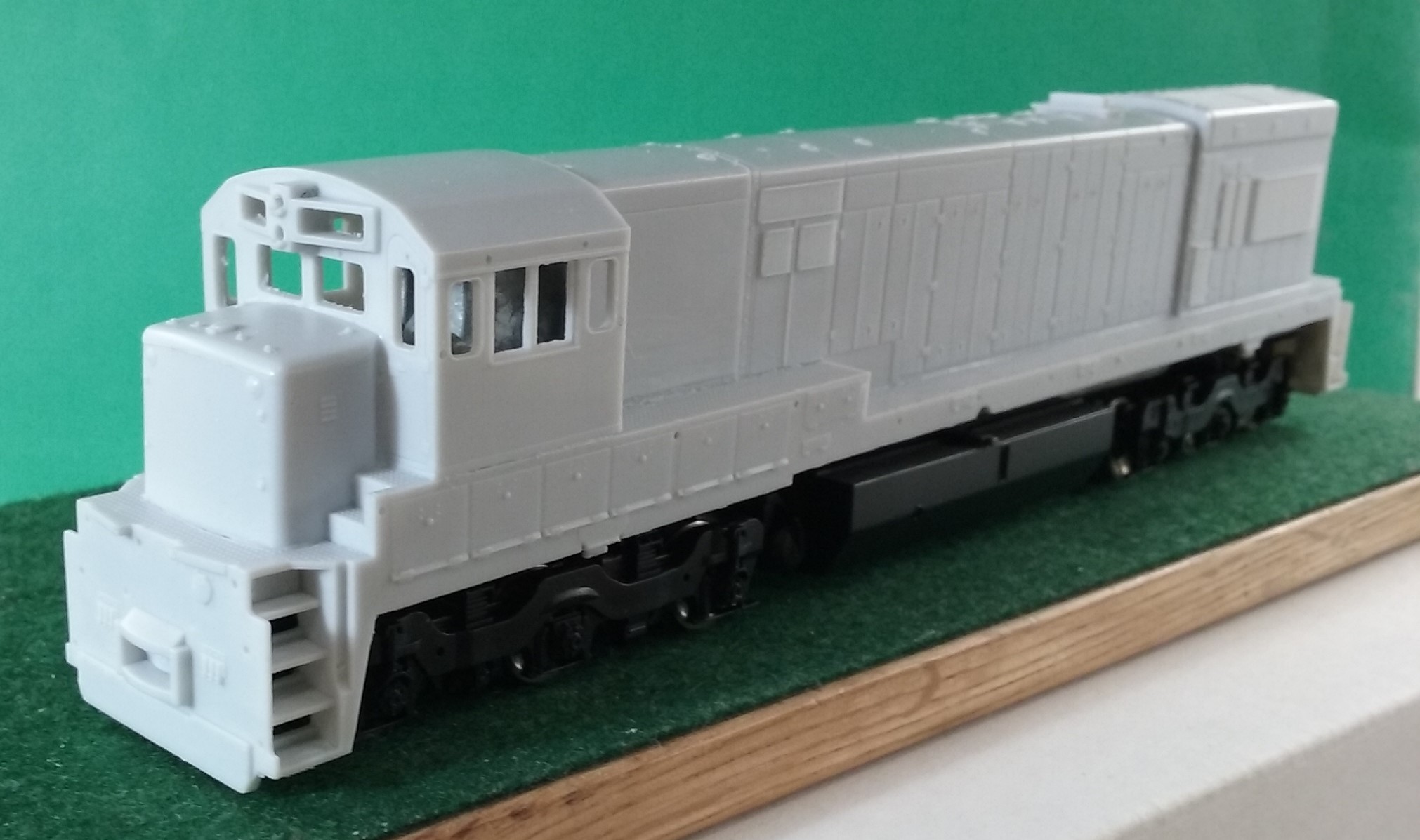 HO Scale CR / PC U23 C Engine Shell, HO Scale Trains, by Pacific Northwest Resin HO230