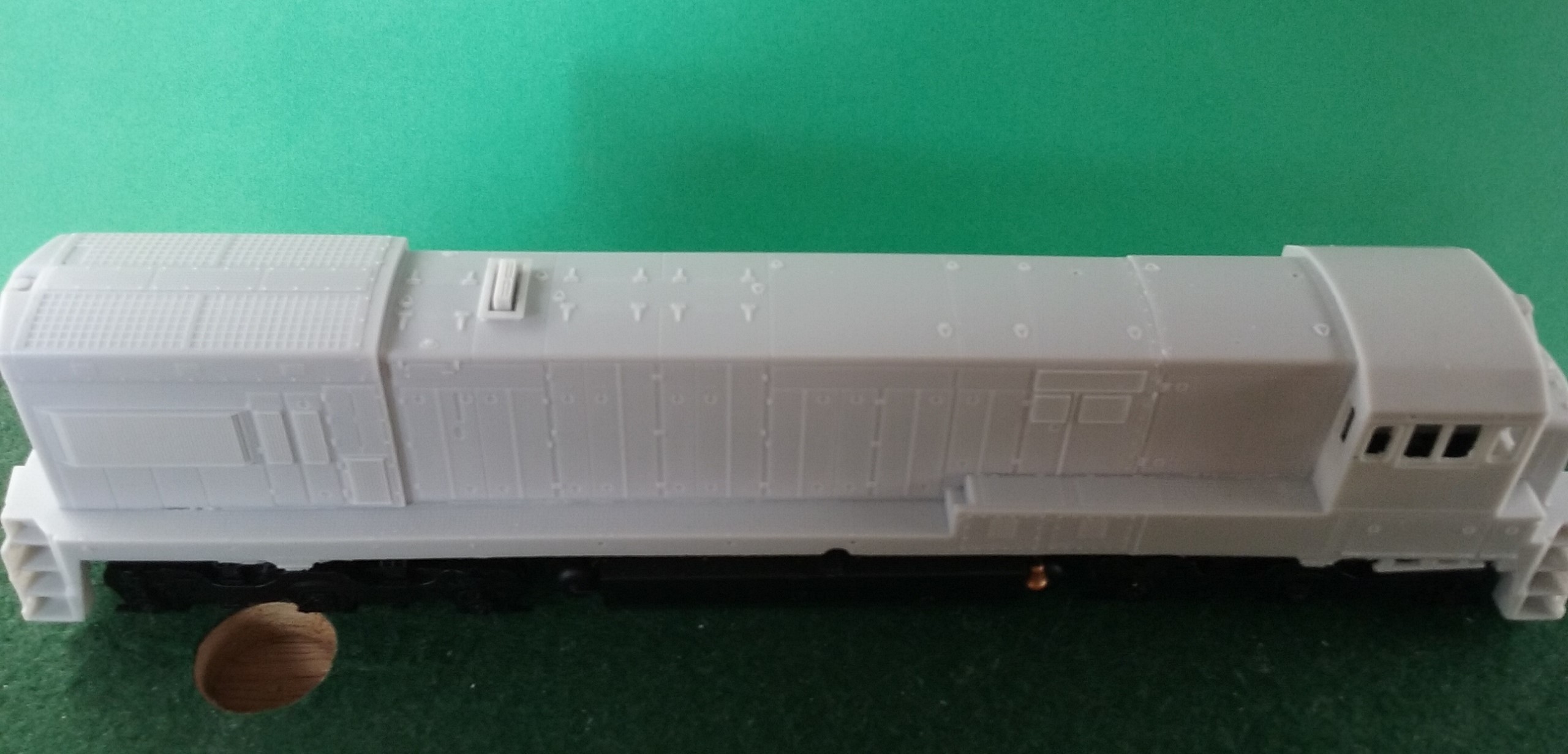 HO Scale CR / PC U23 C Engine Shell, HO Scale Trains, by Pacific Northwest Resin