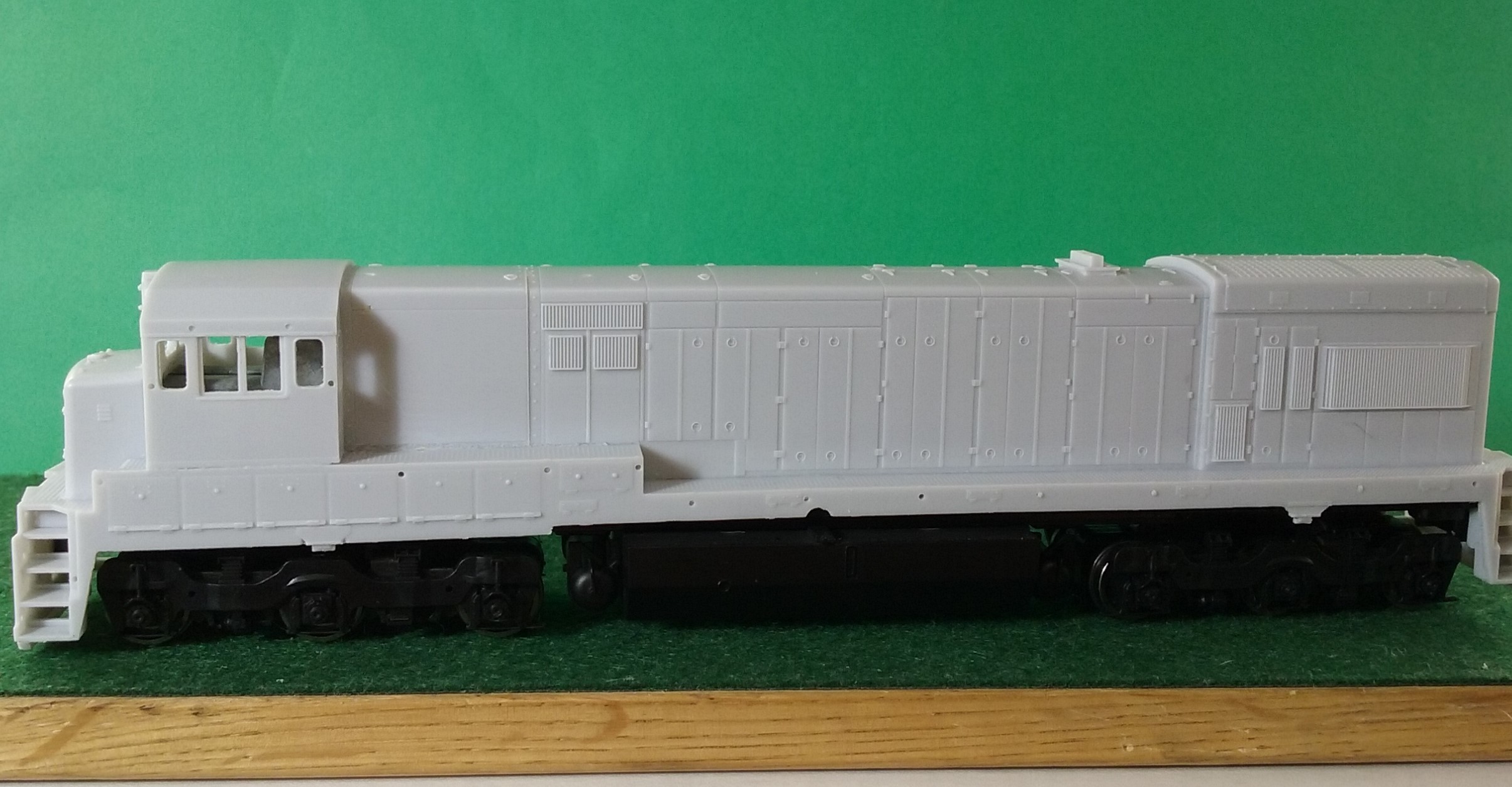 HO Scale CR / PC U23 C Engine Shell, HO Scale Trains, by Pacific Northwest Resin