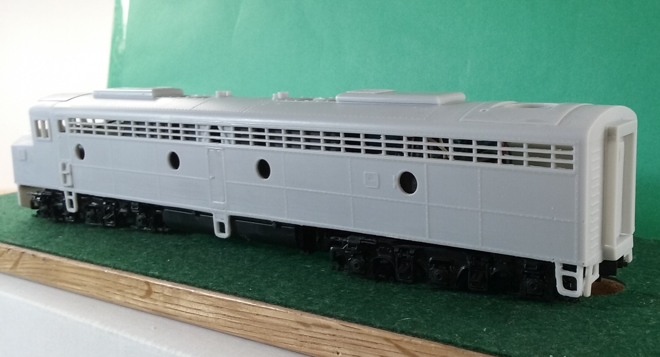HO Scale - CNW E-8 Crandall Cab Locomotive Shell, by Pacific Northwest Resin
