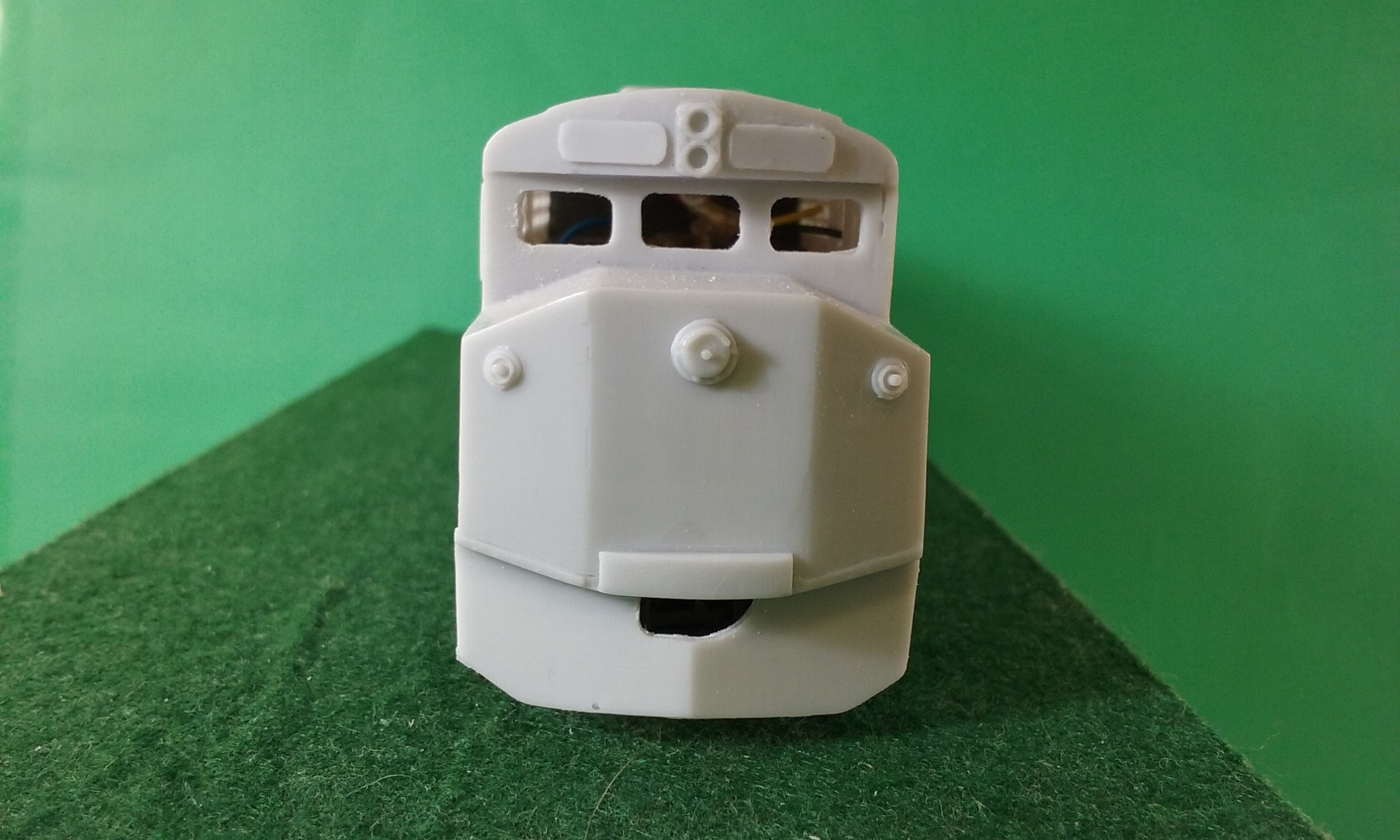 HO Scale - CNW E-8 Crandall Cab Locomotive Shell, by Pacific Northwest Resin
