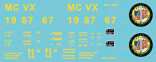 CSX/MCVX Police Boxcar ND-952