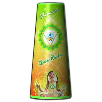 Vela del quinto chakra VSC005