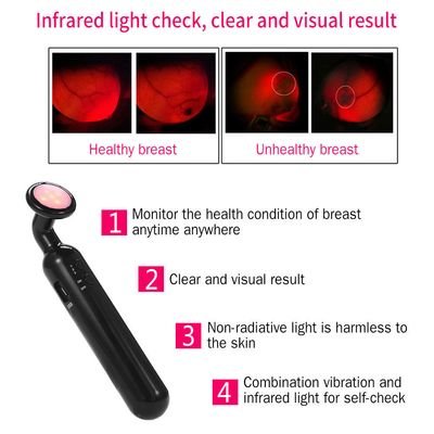 Home Chest Care Machine Infrared Light Breast Cancer Test Detector Device