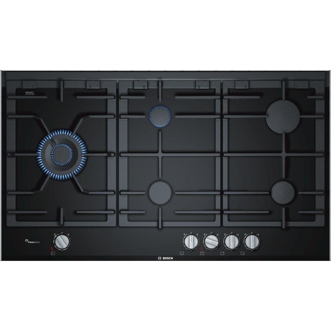 Gas Hob Glass 90cm Bosch Appliance Network Za