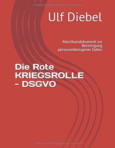 Die Rote KRIEGSROLLE - DSGVO 00046