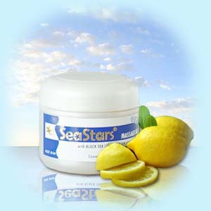 Крем массажный Лимон SeaStars Природная косметика 200 ml