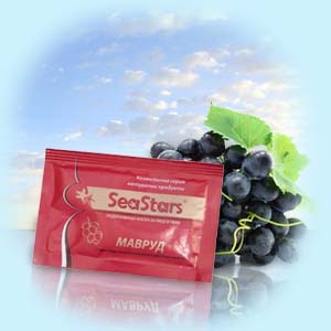 Питательная маска Виноград SeaStars Природная косметика 15 ml