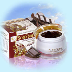 Омолаживающий пилинг- гель с гиалуроновой кислотой Шоколад SeaStars Природная косметика 50 ml