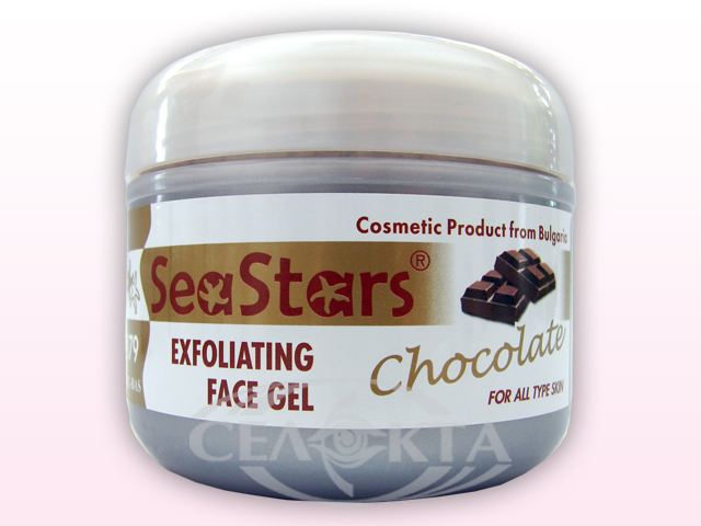 Омолаживающий пилинг- гель с гиалуроновой кислотой Шоколад SeaStars Природная косметика 220 ml