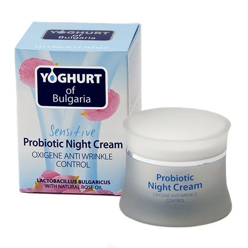 Ночной кислородный йогурт- крем с коллагеном и пробиотиками Йогурт Биофреш 50 ml