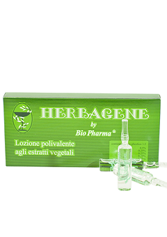 Ампулы Herbagene против выпадения волос Bio Pharma 80 ml