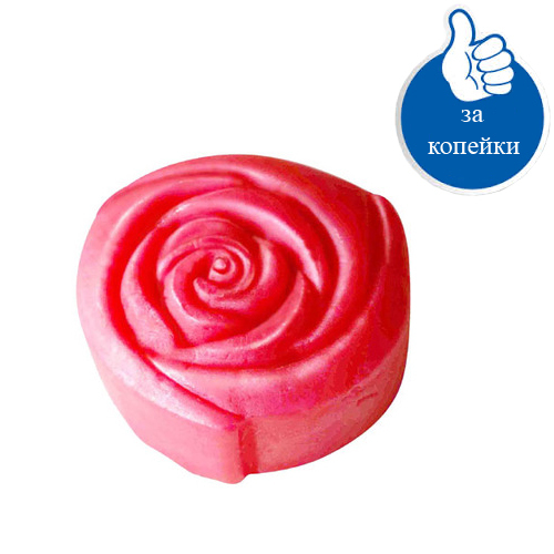 Натуральное мыло ручной работы Цветок розы Роза Болгарии 50 gr
