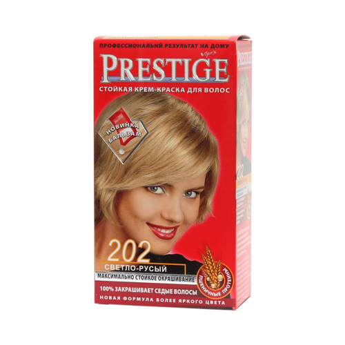 Крем-краска для волос Светло-русый  Vip's Prestige Роза Импекс 100 ml