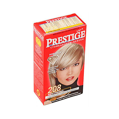 Крем-краска для волос Жемчужный Prestige Vip's Роза Импекс 100 ml