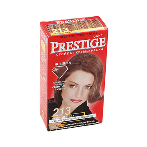 Крем-краска для волос Лесной орех Prestige Vip's Роза Импекс 100 ml