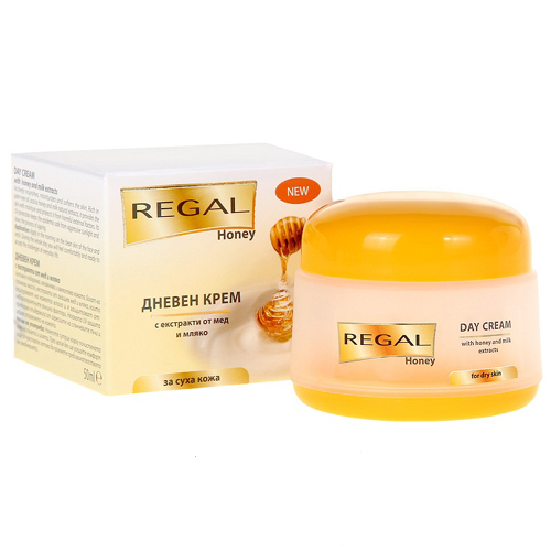 Крем для лица дневной с экстрактами из меда и молока Regal Honey Роза Импекс 50 ml