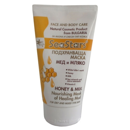 Питательная маска Мед и молоко SeaStars Природная косметика 150 ml