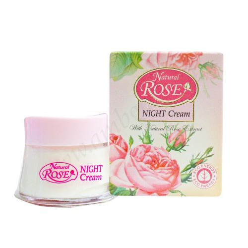 Крем для лица ночной Anti-Age Natural Rose Q10 45+ Arsy Cosmetics 50 ml