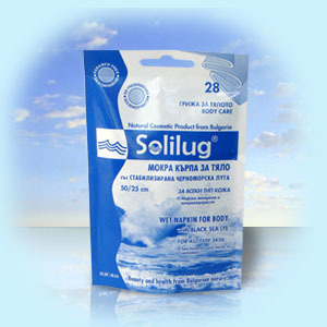 Салфетки SoliLug для лечебного и минерализующего компресса SeaStars Природная косметика 50х25 см