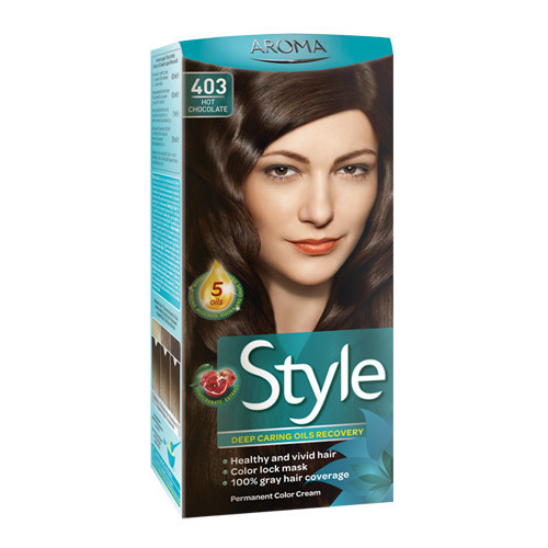 Краска для волос № 403 Горячий шоколад Aroma Style 60 ml