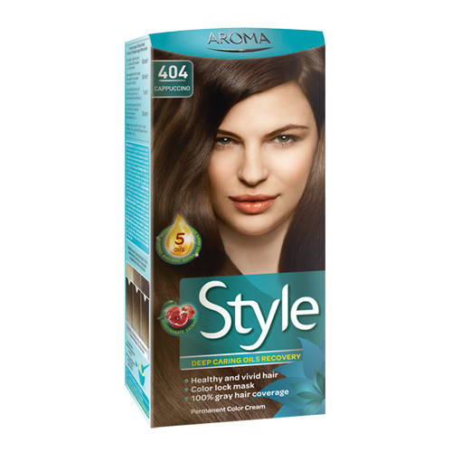 Краска для волос № 404 Каппучино Aroma Style 60 ml