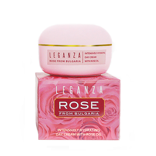 Интенсивный увлажняющий дневной крем с розовым маслом Lezanza Rose 45 ml