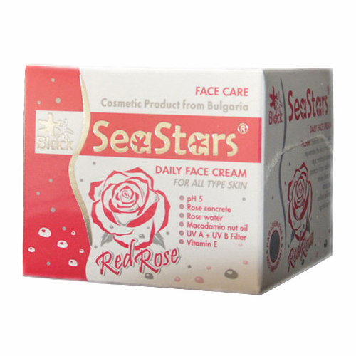 Дневной крем для лица Красная Роза SeaStars Природная косметика 50 ml