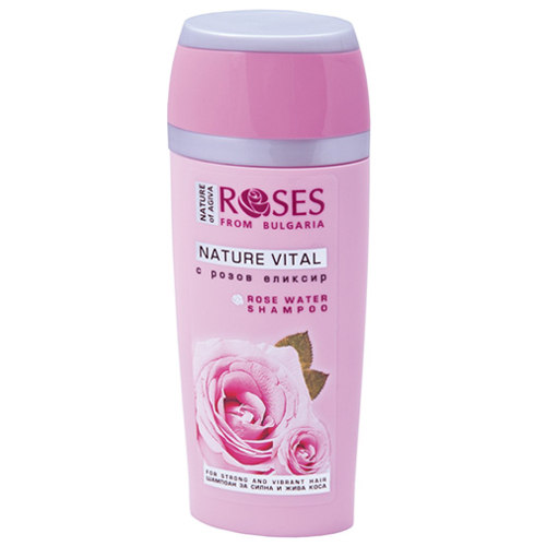 Питательный шампунь для волос Розовый эликсир Roses from Bulgaria Agiva 250 ml
