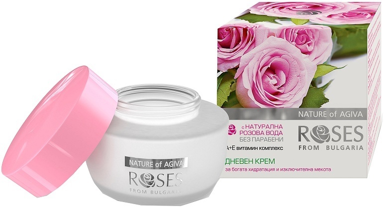 Увлажняющий дневной крем Roses from Bulgaria Agiva 50 ml