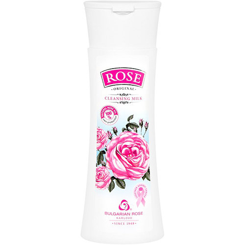 Молочко для снятия макияжа Rose с розовым маслом Болгарская Роза Карлово 240 ml