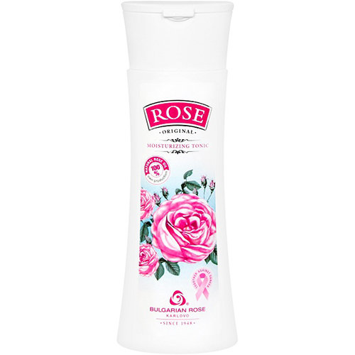 Увлажняющий тоник Rose для лица с розовым маслом Болгарская Роза Карлово 150 ml