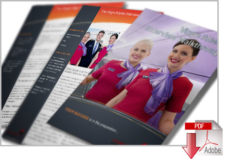 Virgin Atlantic Cabin Crew Interview Cheat Guide VIR01