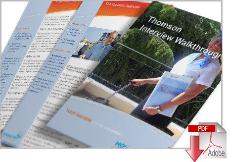 Thomson Holiday Rep Interview Cheat Guide T0018