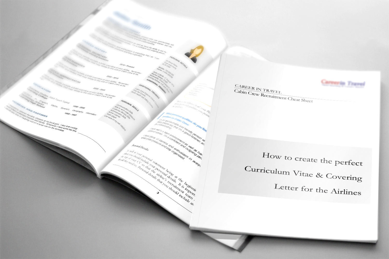 Cabin Crew perfect CV and Covering Letter Cheat Guides Cabin Crew perfect CV and Covering Letter Cheat Guides