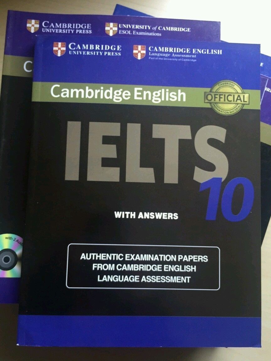 DVD Student\u0027s Bundle Book IELTS +  with bundle 7 answers. Cambridge Books DVD and 4-10