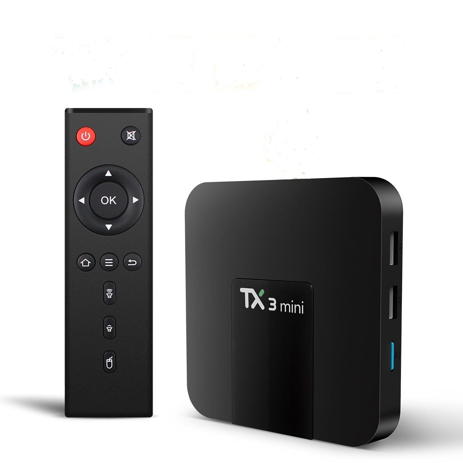 TX3 Mini Android 4K TV Box Kodi Movies TV Sports HD 2GB RAM