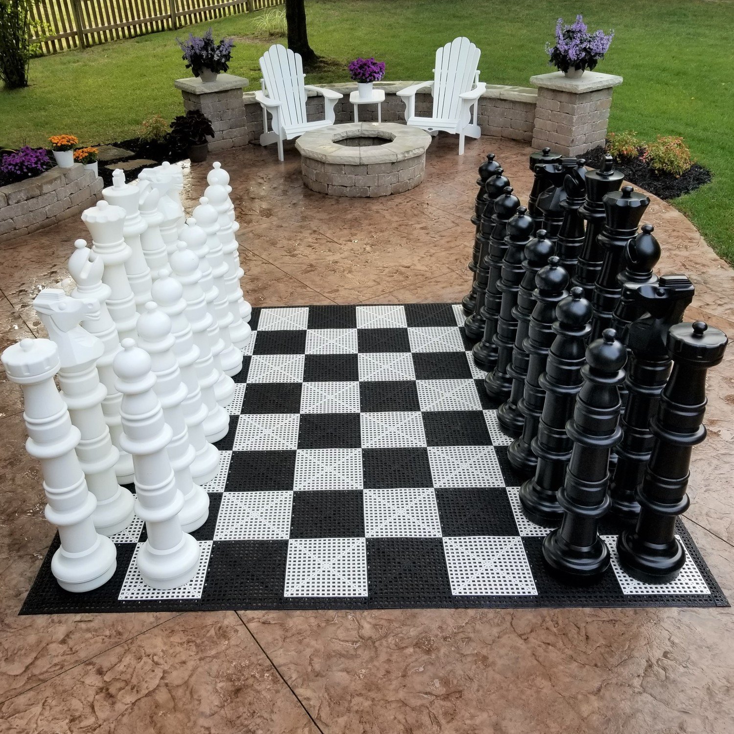 48 Giant Chess Set