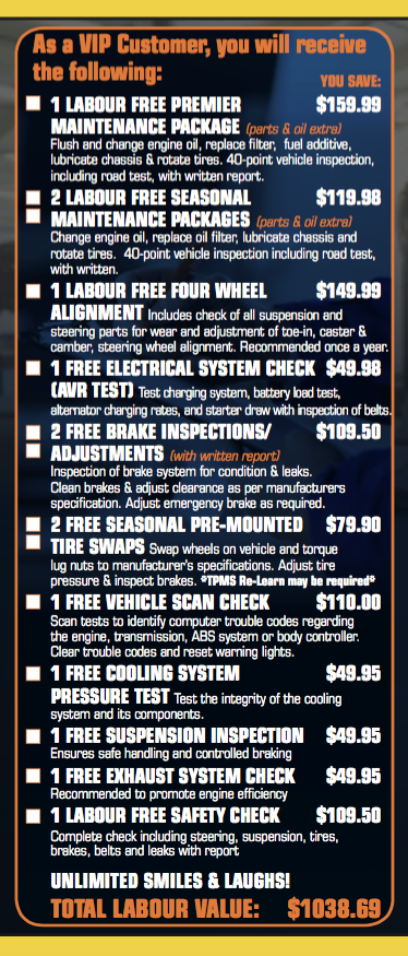 Budget Brake & Muffler Fleetwood - Services