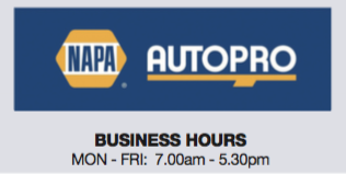 Holm's Mechanical Napa - Hours