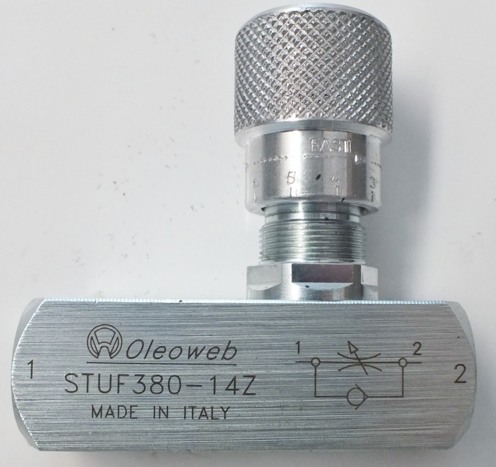 Hydraulic Flow Control Valve Reverse Check 6000 PSI Hydraulic Online